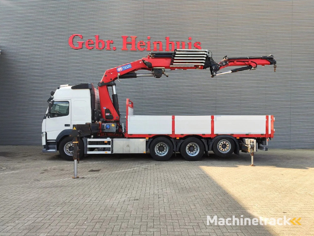 Volvo FM 500 8x4 Tridem Euro 6 HMF 5020 K6 6x Hydr. Jip 6x Hydr. Winch!