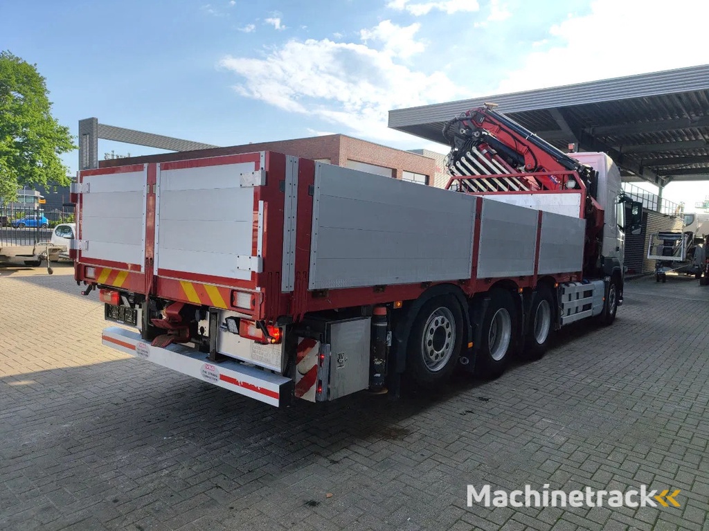 Volvo FM 500 8x4 Tridem Euro 6 HMF 5020 K6 6x Hydr. Jip 6x Hydr. Winch!