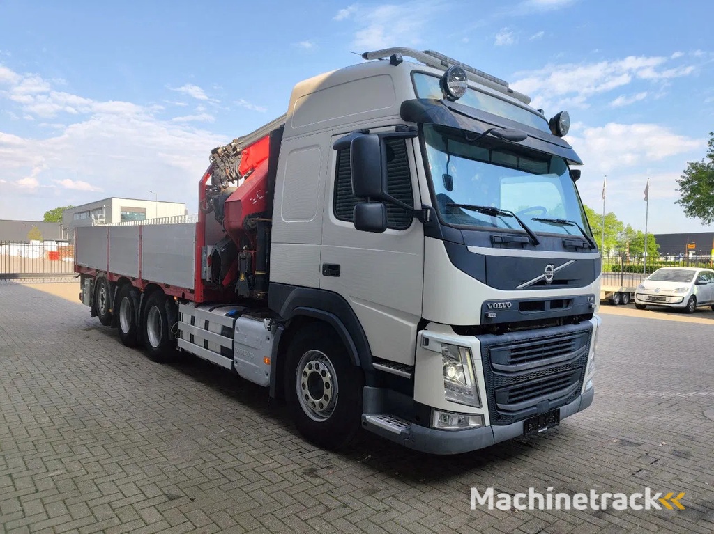 Volvo FM 500 8x4 Tridem Euro 6 HMF 5020 K6 6x Hydr. Jip 6x Hydr. Winch!