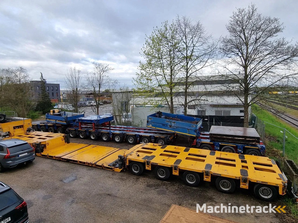 Goldhofer S-THP 15 (3+3+3+5+2) 2 x Gooseneck 2 x Hatz German Trailer!