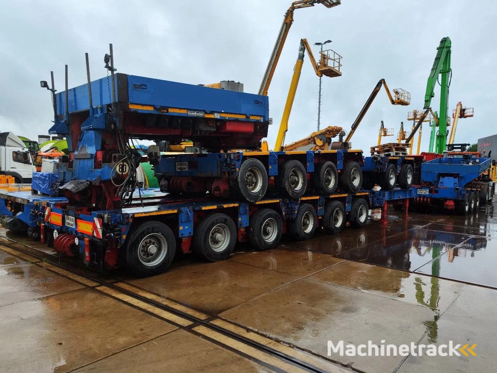 Goldhofer S-THP 15 (3+3+3+5+2) 2 x Gooseneck 2 x Hatz German Trailer!