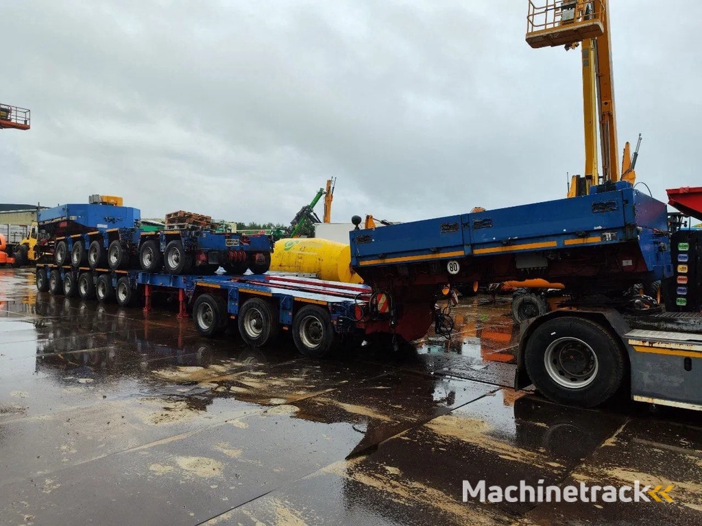 Goldhofer S-THP 15 (3+3+3+5+2) 2 x Gooseneck 2 x Hatz German Trailer!