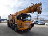 Minituur van Liebherr LTF 1045-4.1 Scania P380 8x4!