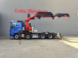 Minituur van Volvo FH 540 8x4 Euro 6 HMF 8520 K-0 6x Hydr. Jip 6x Hydr. Winch Frontabstutzung!
