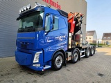 Minituur van Volvo FH 540 8x4 Euro 6 HMF 8520 K-0 6x Hydr. Jip 6x Hydr. Winch Frontabstutzung!