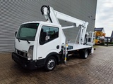 Minituur van Nissan Cabstar 35.12 NT400 Multitel MJ201