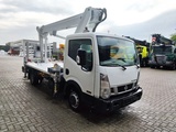 Minituur van Nissan Cabstar 35.12 NT400 Multitel MJ201