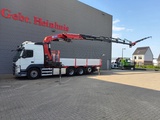 Minituur van Volvo FM 500 8x4 Tridem Euro 6 HMF 5020 K6 6x Hydr. Jip 6x Hydr. Winch!