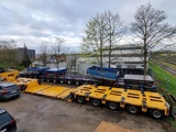 Minituur van Goldhofer S-THP 15 (3+3+3+5+2) 2 x Gooseneck 2 x Hatz German Trailer!