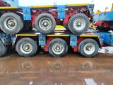 Minituur van Goldhofer S-THP 15 (3+3+3+5+2) 2 x Gooseneck 2 x Hatz German Trailer!