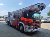 Minituur van Scania P124-420 6x2 Vema 333 TFL-E Firetruck