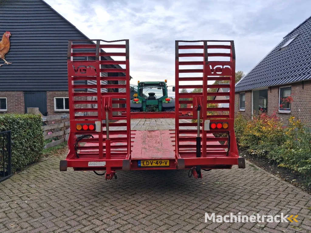 VGM Oprijwagen/dieplader 14 ton.