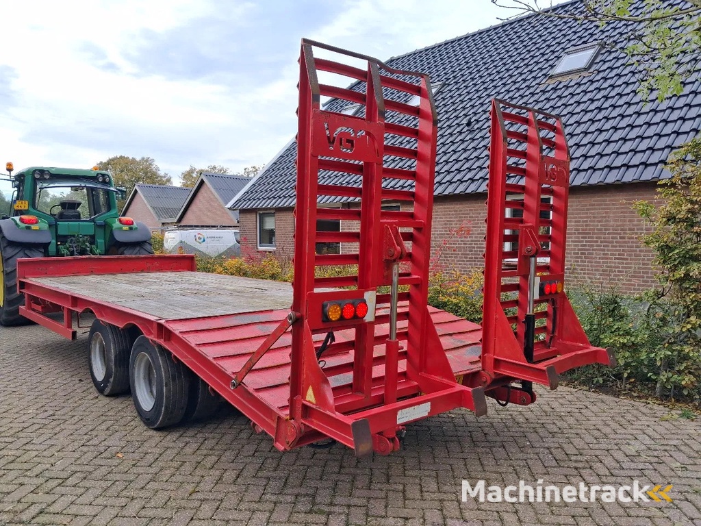 VGM Oprijwagen/dieplader 14 ton.