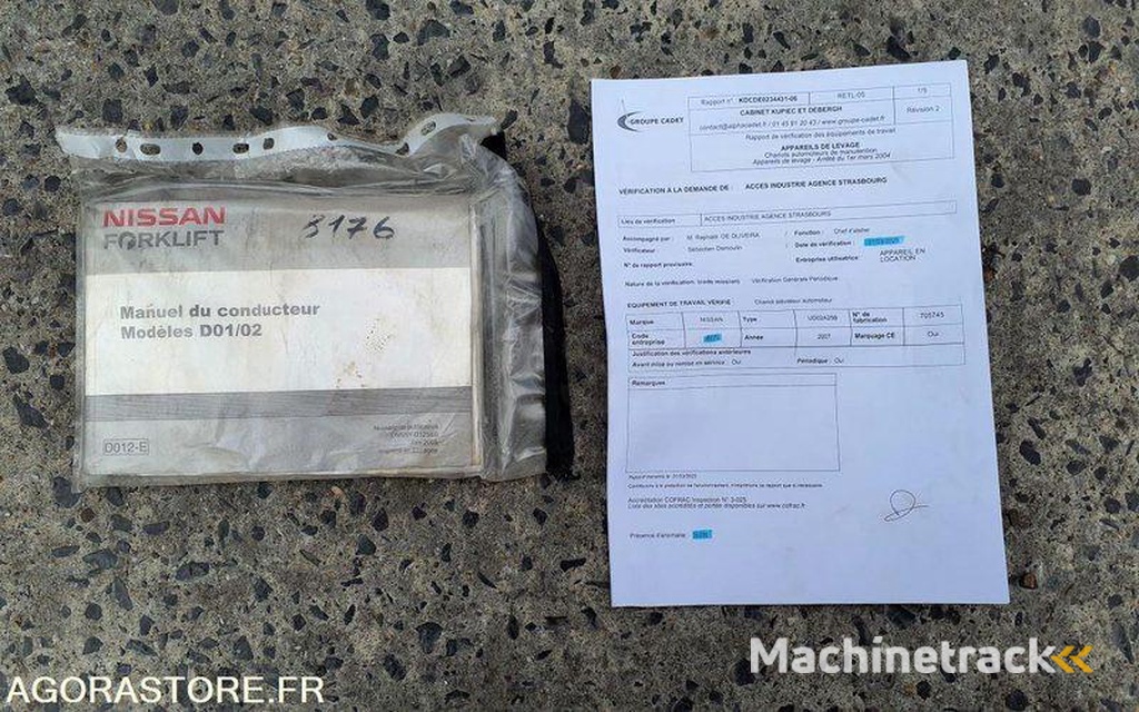 Nissan UD02A25PQ-3F550