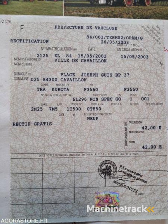 Kubota F3560-4-cylindres-