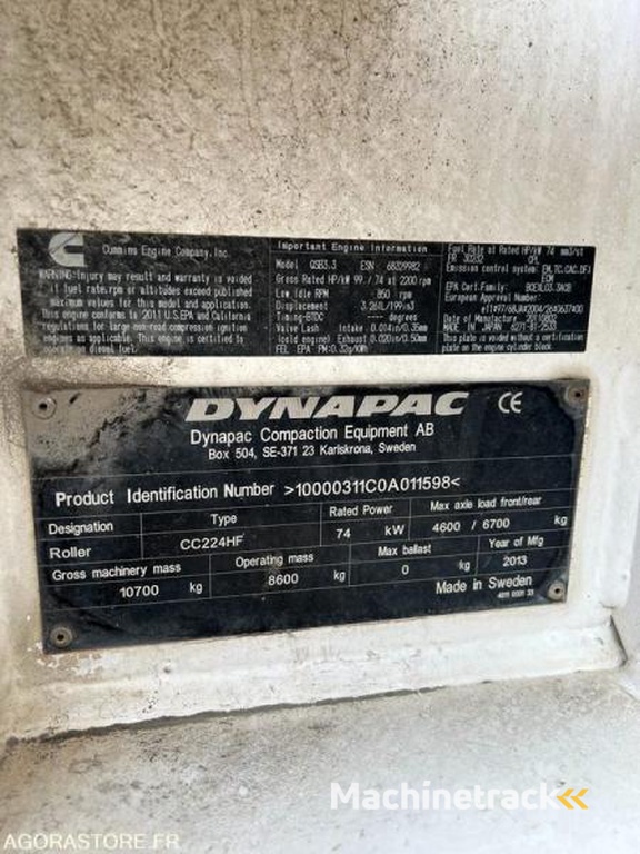 Dynapac CC224HF