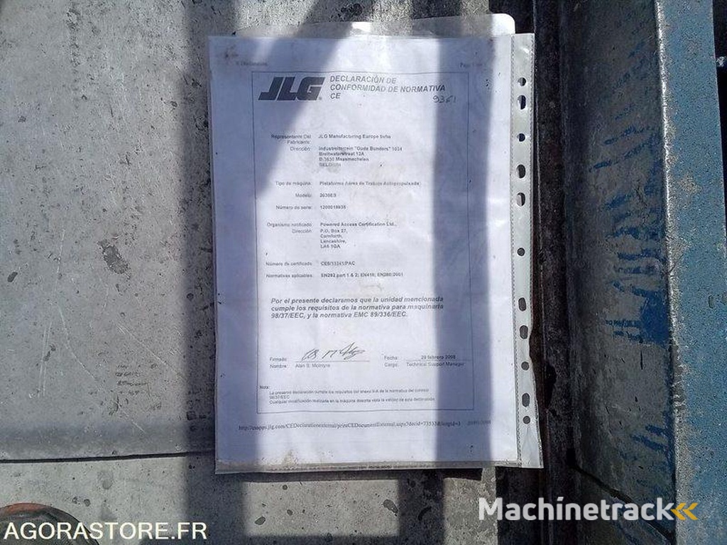 JLG 2030ES