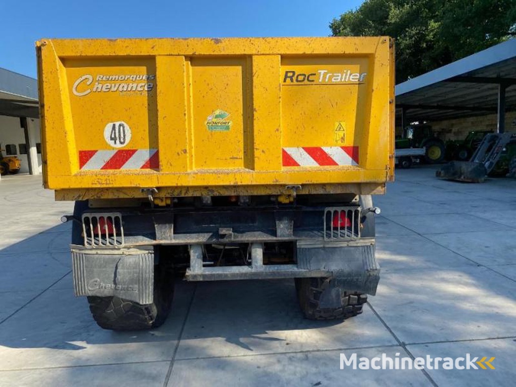 Chevance Roctrailer 3 essieux directionnels