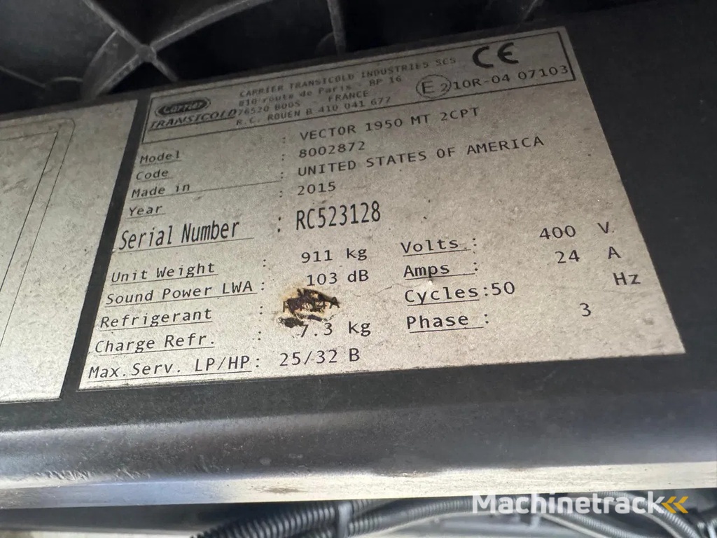 Gray and Adams 2015 Vector 1950 MT - 5796