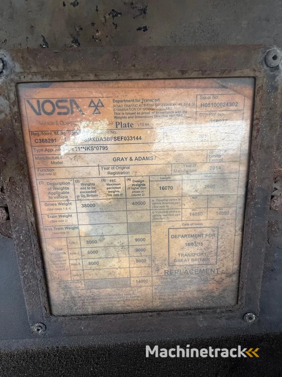 Gray and Adams 2014 SLXe 300 - 3026