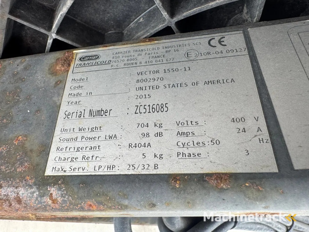 Montracon 2015 Vector 1550 - PCL3035