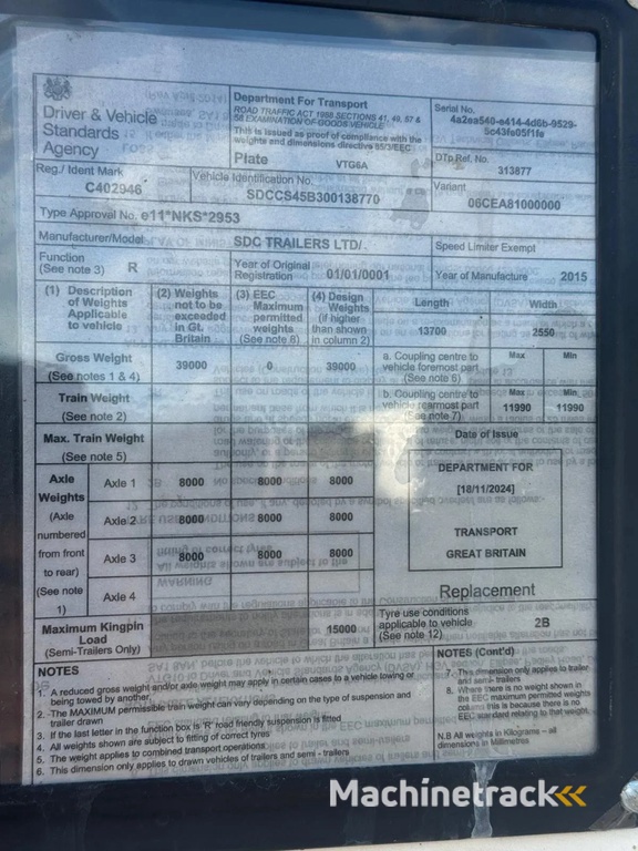 Gray and Adams 2016 Vector 1350 - MJG039