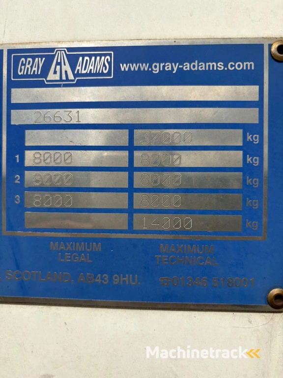 Gray and Adams 2010 Vector 1850 - D12