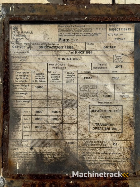 Montracon 2016 SLXe 200 - CML458