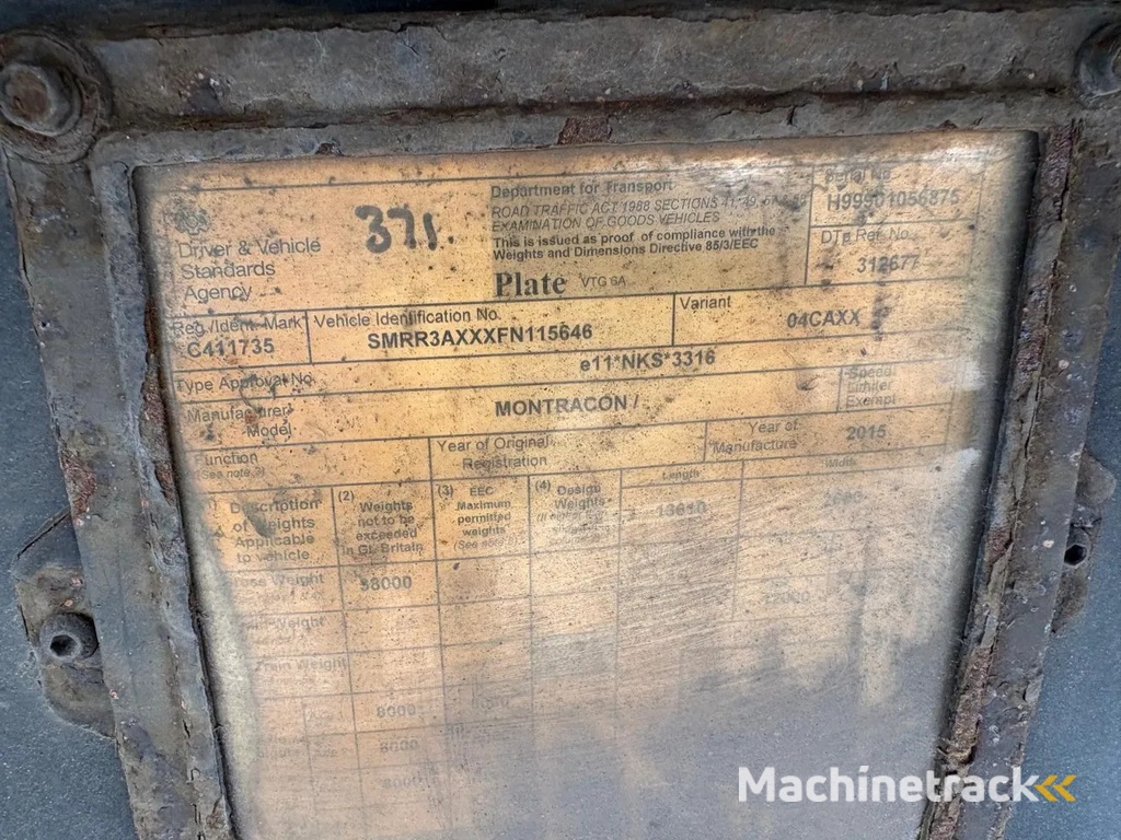 Montracon 2015 SLXe 200 - CML371