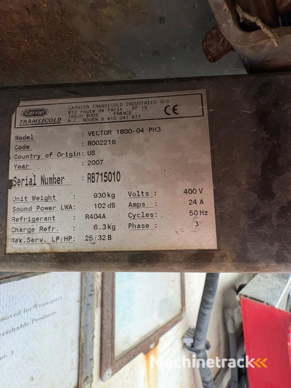 Chereau 2007 Vector 1800 - CBT230R