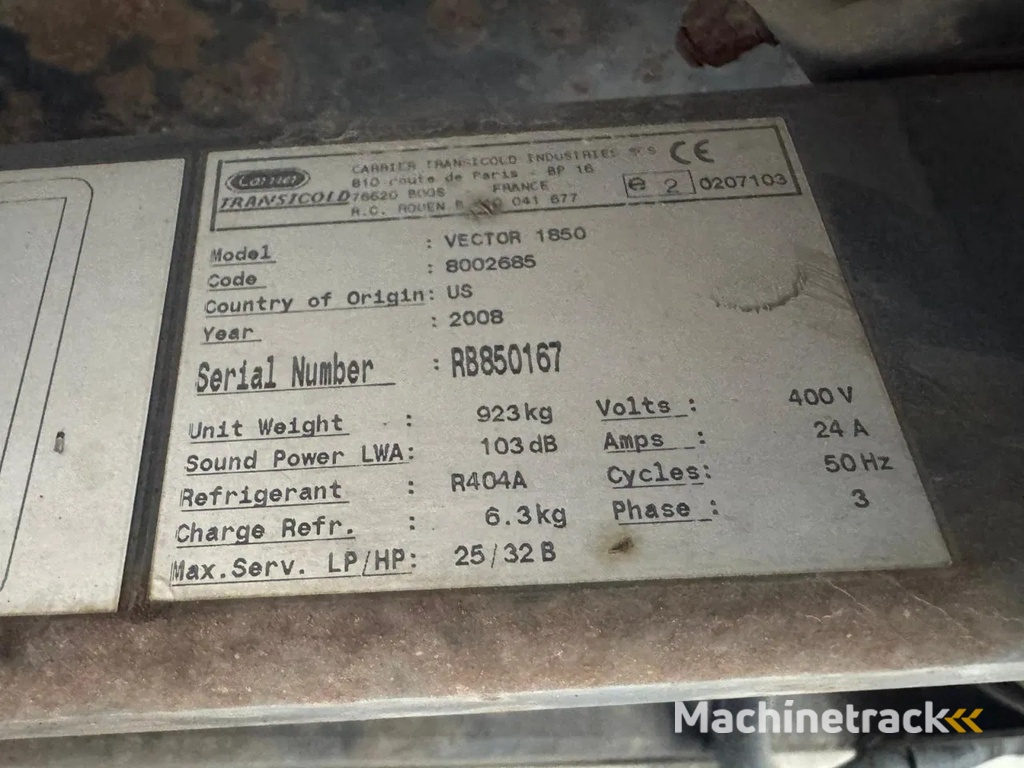 Chereau 2009 Vector 1850 - CBT223ER