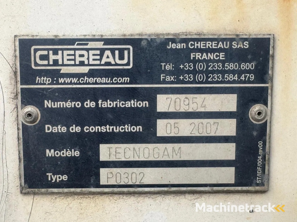 Chereau 2007 Vector 1800 - CBT214R