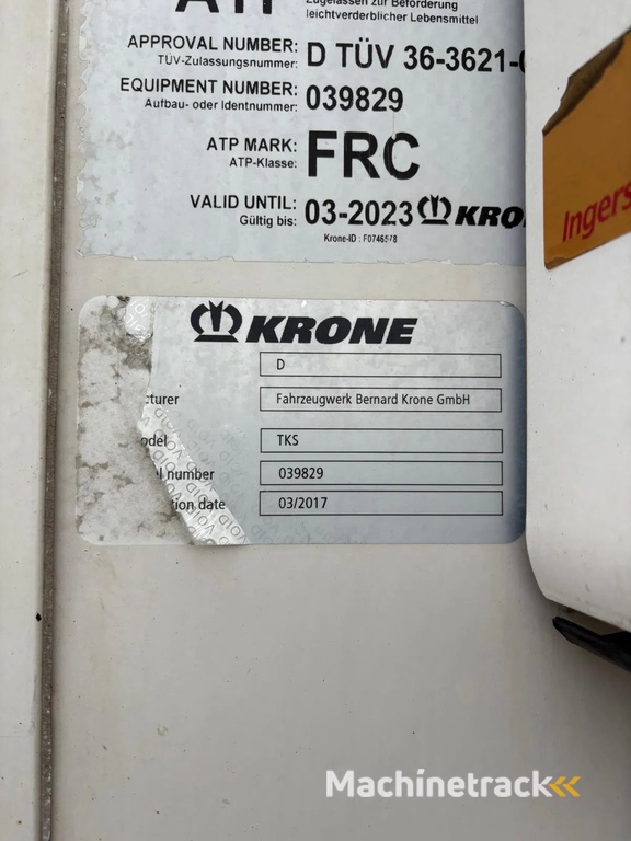 Krone 2017 SLXi Spectrum - BAN032