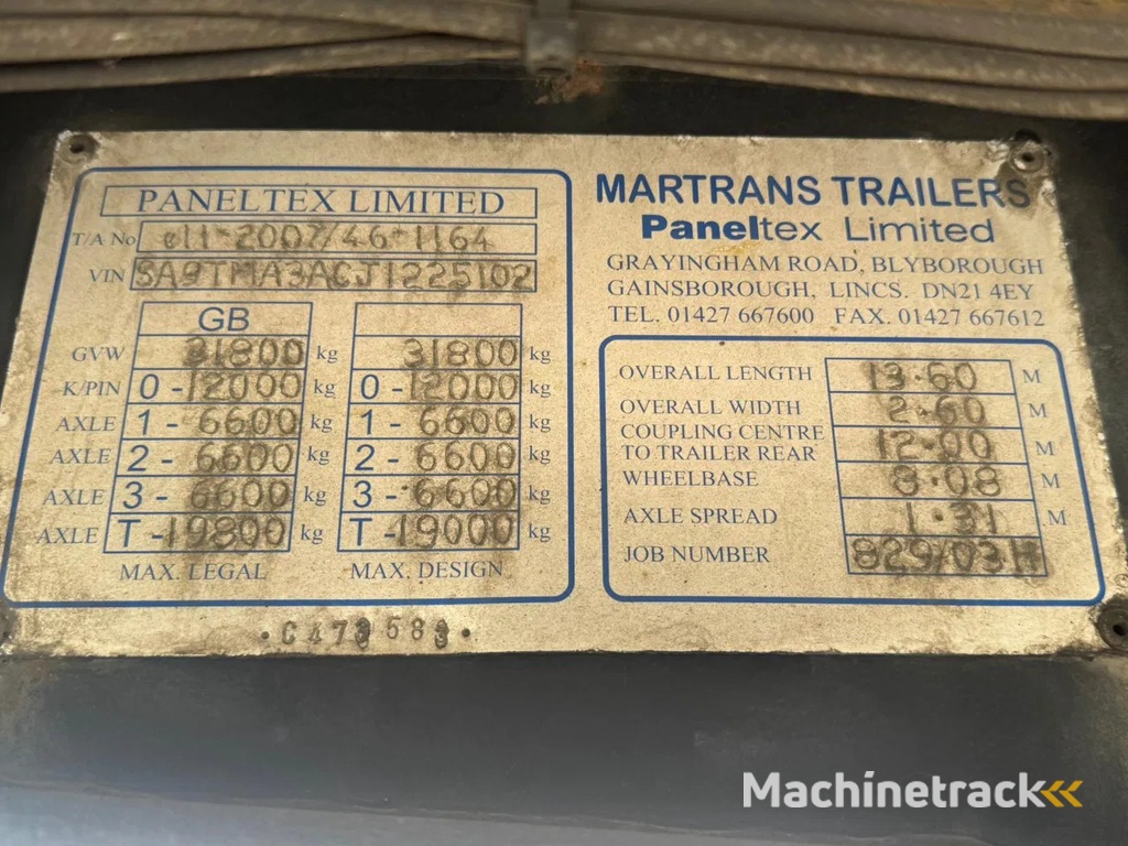 Panel Tex 2018 Vector 1550 - 7820