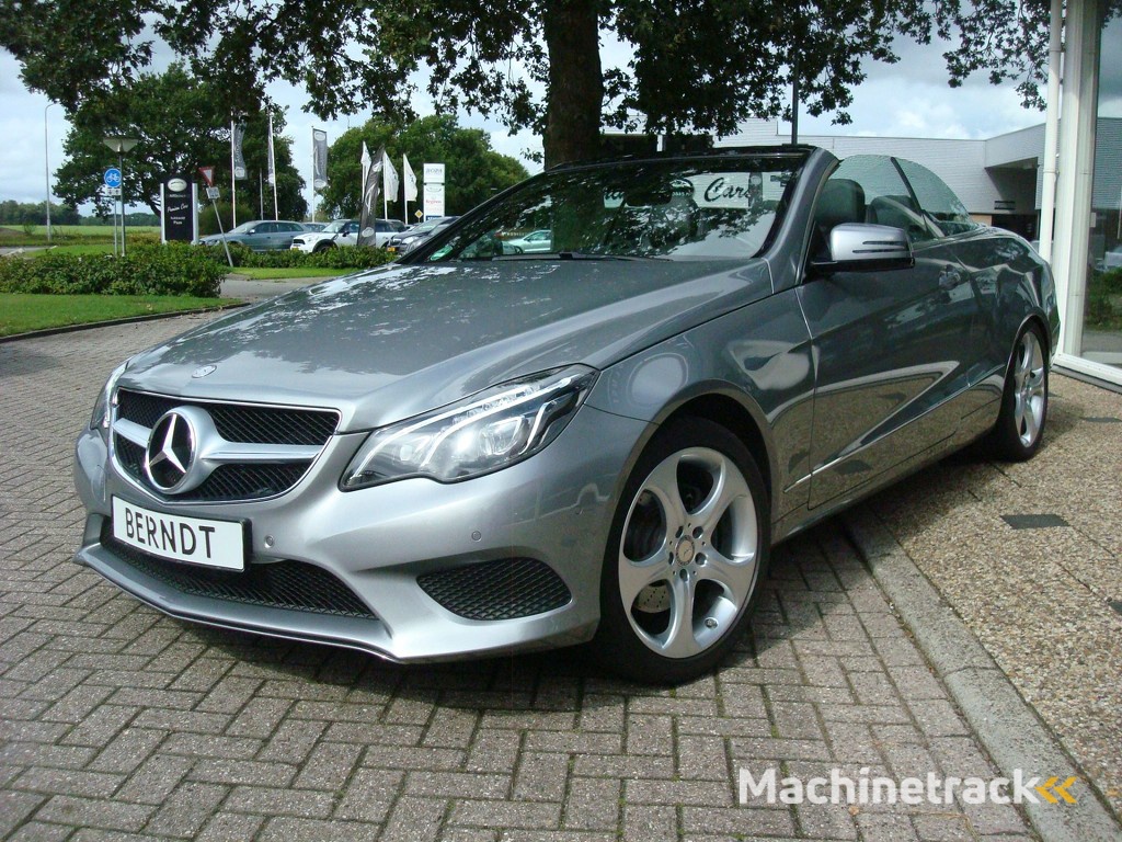 Mercedes-Benz E-Klasse Cabrio 200 Ambition 7G-Aut Airscarf Leder Inkl-Spiegels LED-Highperformance Navi PTS Stoelverw
