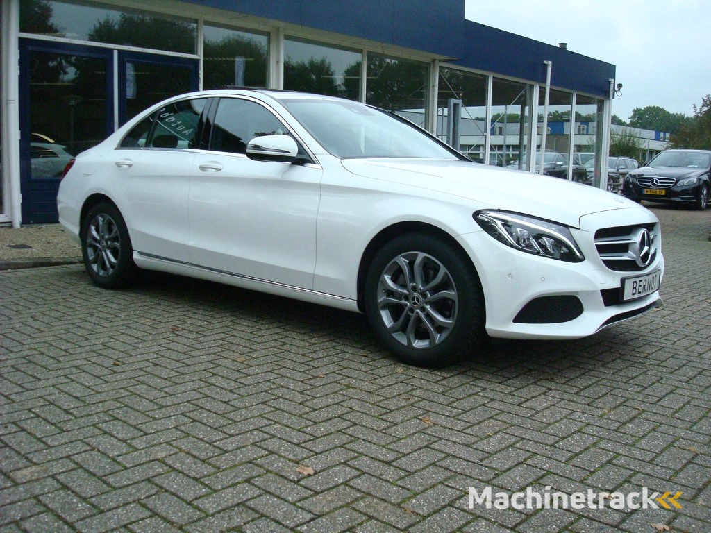 Mercedes-Benz C-Klasse 180 Avantgarde 9G-Aut Schuifkdak Led-High-Performance Dodehoek-ass