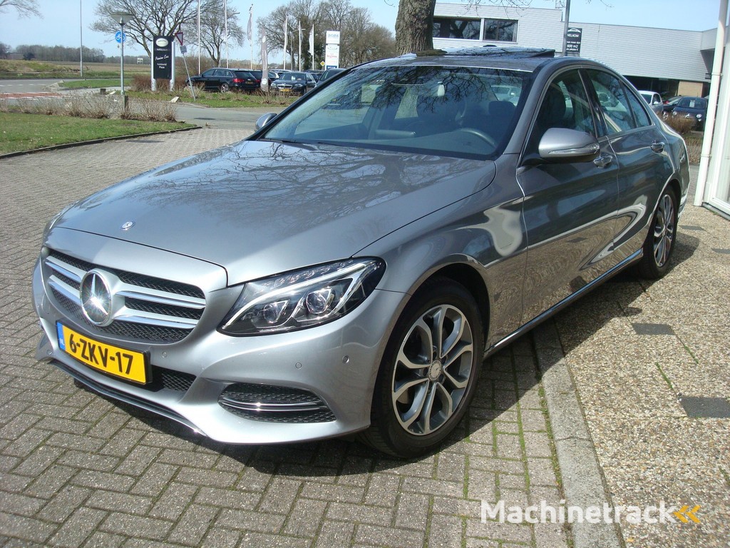 Mercedes-Benz C-Klasse 180 7G-AUT Avantgarde Schuifkdak Comand-Navi Trekh-Afn LED-Highperformance Inkl-Spiegels Dodehoek-Assistentie