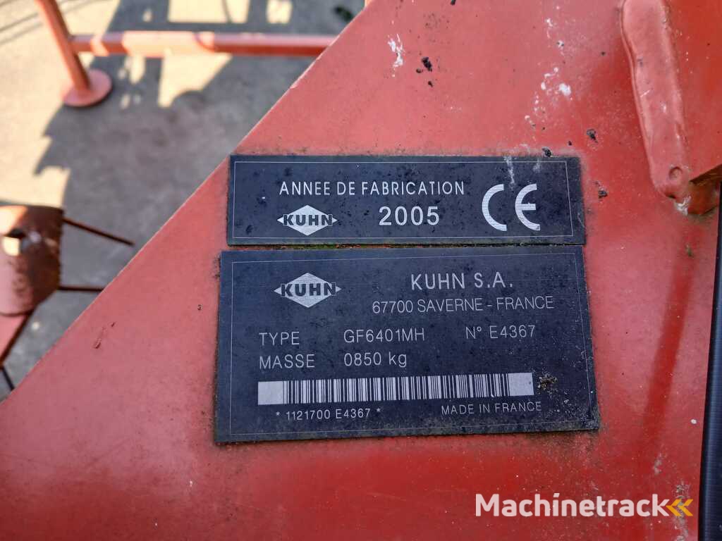 Kuhn GF 6401 Schudder