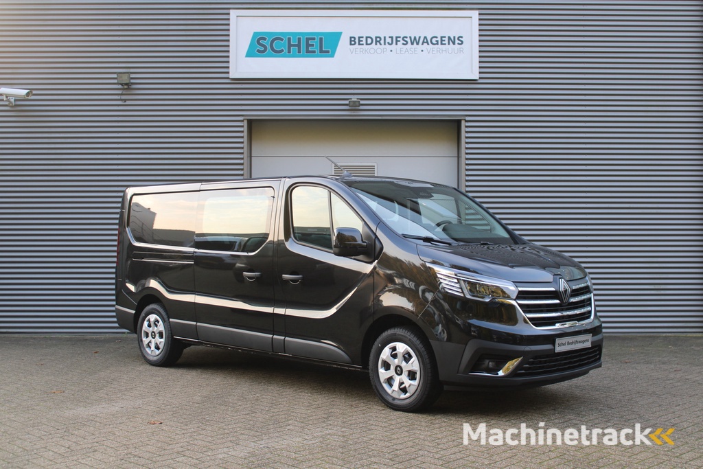 Renault Trafic 2.0 Blue dCi 130pk T29 L2H1 Advance Dubbele Cabine - Carplay - Android - 2x Schuifdeur - Passagiersstoel - Camera - LED - Rijklaar