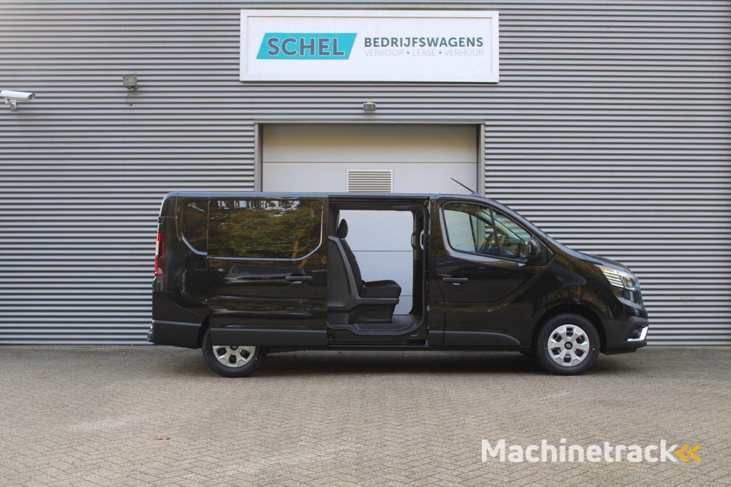 Renault Trafic 2.0 Blue dCi 130pk T29 L2H1 Advance Dubbele Cabine - Carplay - Android - 2x Schuifdeur - Passagiersstoel - Camera - LED - Rijklaar
