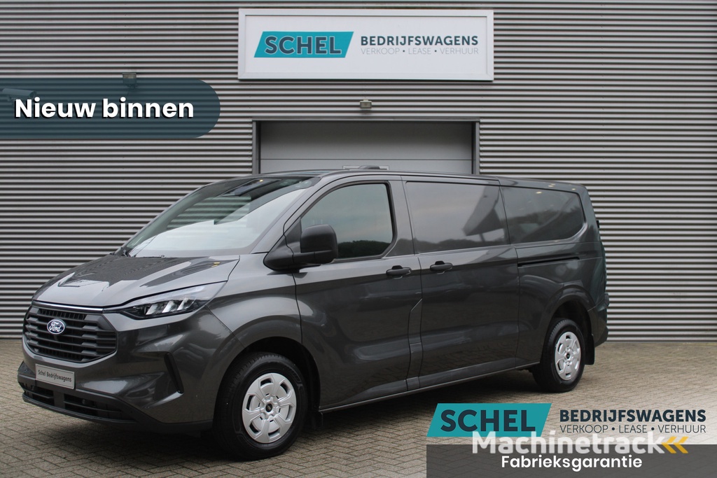 Ford Transit Custom 320 2.5 PHEV L2H1 Trend 232pk - 2x Schuifdeur - Adaptive Cruise - Blind Spot - Navigatie - Camera - Verwarmd Stuur - Rijklaar