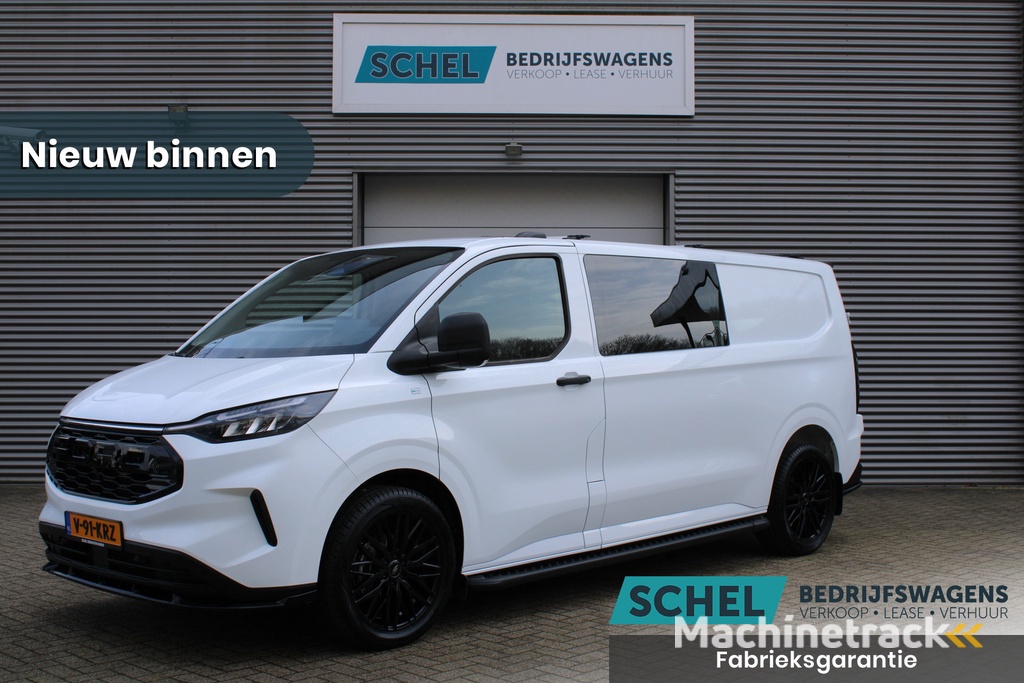 Ford Transit Custom 320 2.0 TDCI L2H1 Trend DC 136pk - Raptor Grill - Styling Pack - LM velgen - Betimmering - Camera - Trekhaak - LED koplampen - Rijklaar