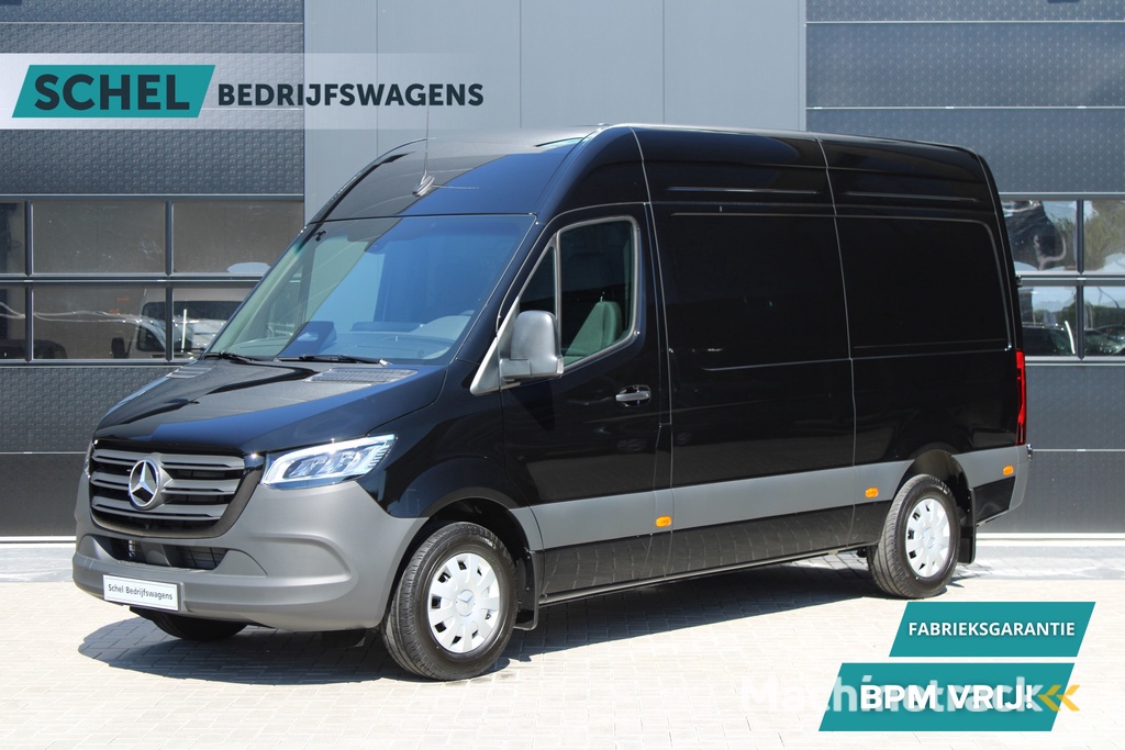 Mercedes-Benz Sprinter 317CDI L2H2 Select - LED - Mbux 10 - 3.5t Trekhaak - Geveerde Stoel - Betimmering - Camera - Carplay - Blind spot - Cruise - Rijklaar