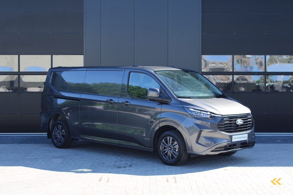 Ford Transit Custom 320 2.0 TDCI L2H1 Limited 150pk - 2x Schuifdeur - Adaptive Cruise - Verwarmd stuur - Blind spot - Navigatie - Camera - Draadloos laden - Rijklaar