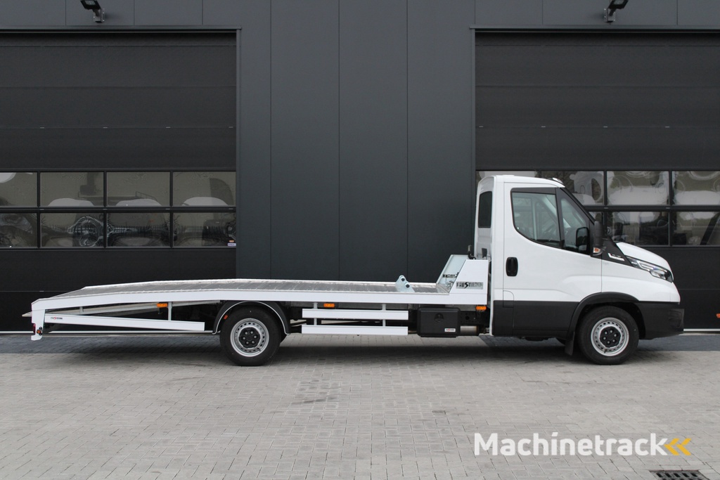 Iveco Daily - 35S18 3.0L 180pk  Autotransporter - Geveerde Stoel - Lier - LED - Navi - ACC - Lane Assist - Faustmann Opbouw - Rijklaar