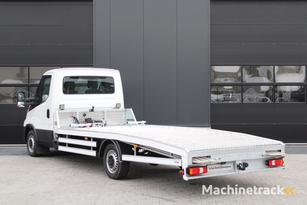 Iveco Daily - 35S18 3.0L 180pk  Autotransporter - Geveerde Stoel - Lier - LED - Navi - ACC - Lane Assist - Faustmann Opbouw - Rijklaar