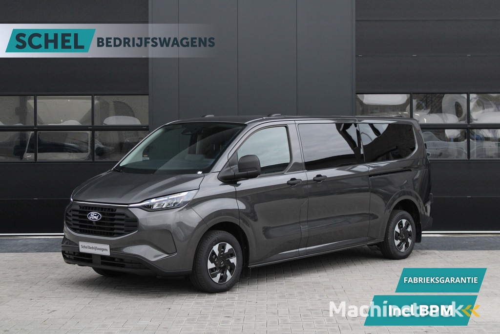Ford Transit Custom 340 2.5 PHEV L2H1 Kombi Trend 9 zits - 2x Schuif - Navi - Trekhaak - LED - Stoel-stuurverwarming - Rijklaar