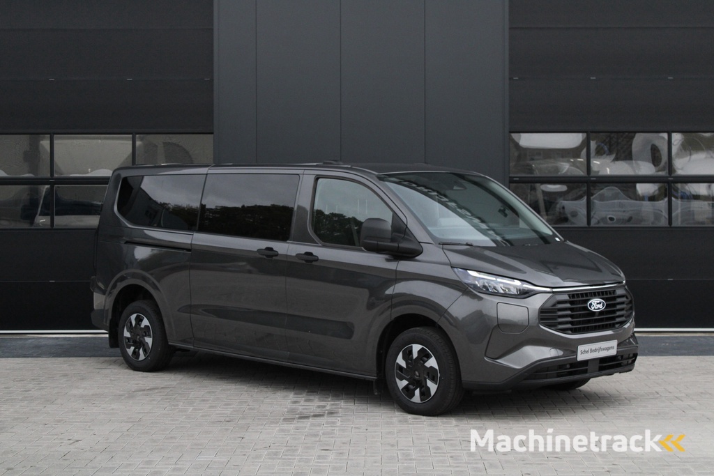 Ford Transit Custom 340 2.5 PHEV L2H1 Kombi Trend 9 zits - 2x Schuif - Navi - Trekhaak - LED - Stoel-stuurverwarming - Rijklaar