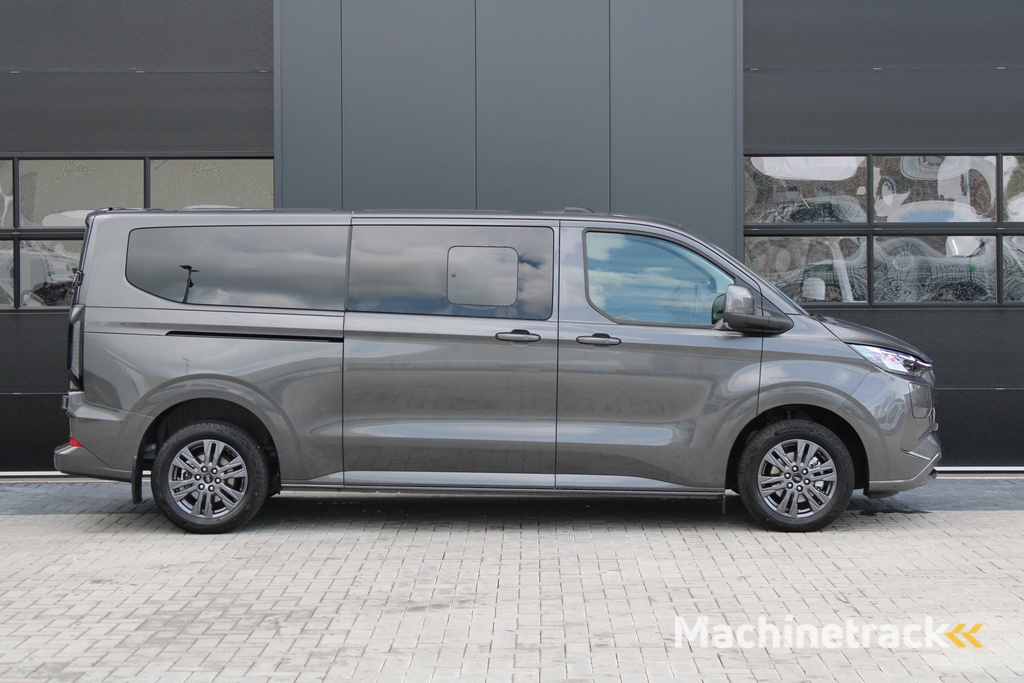 Ford Transit Custom 320 2.5 PHEV L2H1 Limited 232pk 8 Zits - 2x Schuif - Adaptive Cruise - Klimaat achterin - Keyless - Stoel/Stuurverwarming - Excl BTW - Rijklaar