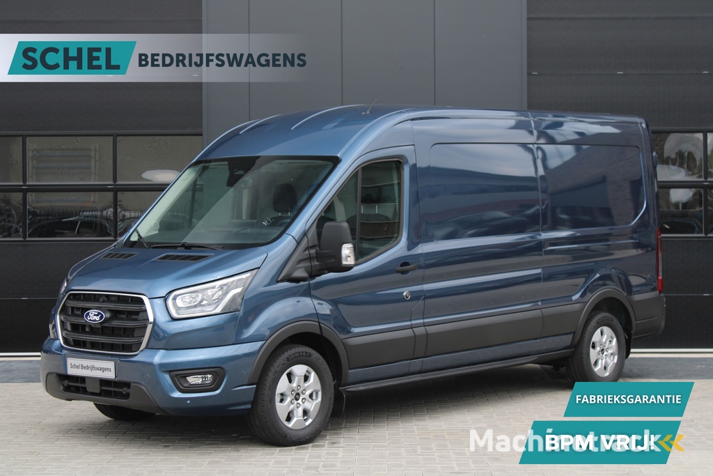 Ford Transit 350 2.0 TDCI L3H2 Limited 165pk - LUCHTVERING - ACC - Blind Spot - 360 camera - Navigatie - Stoel-Stuurverwarming - Trekhaak - Rijklaar